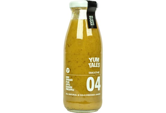 YumTales | Smoothie #04 Kiwi, špenát, ananas a jablko 240ml